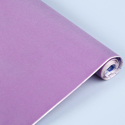 Picture of VELVET ADHESIVE ROLL LILAC 0.45M X 1M